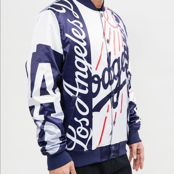 Pro Standard Los Angeles Dodgers Bomber Jacket - Picture 3 of 4